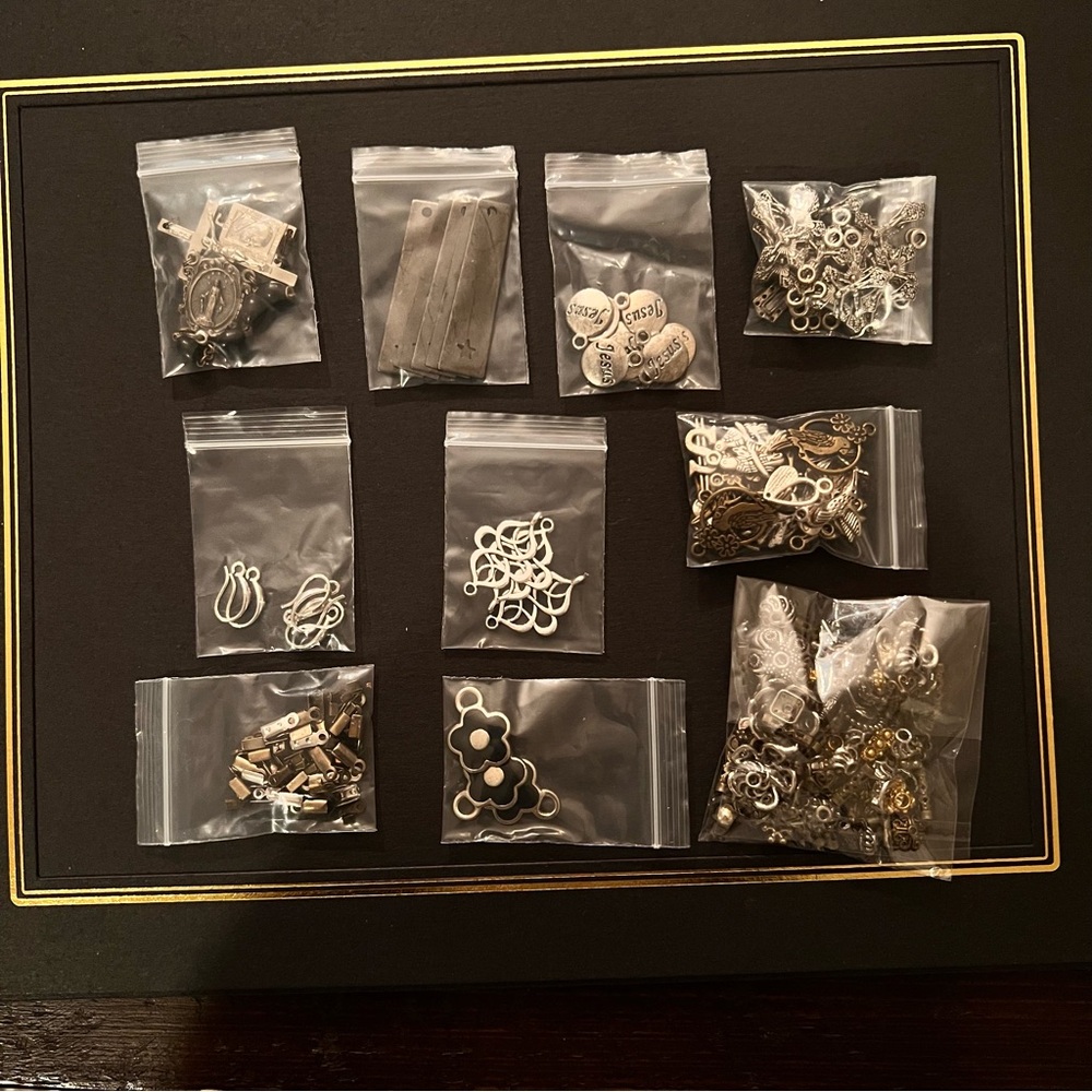 Bundle of 10 Assorted Jewelry Making Supplies